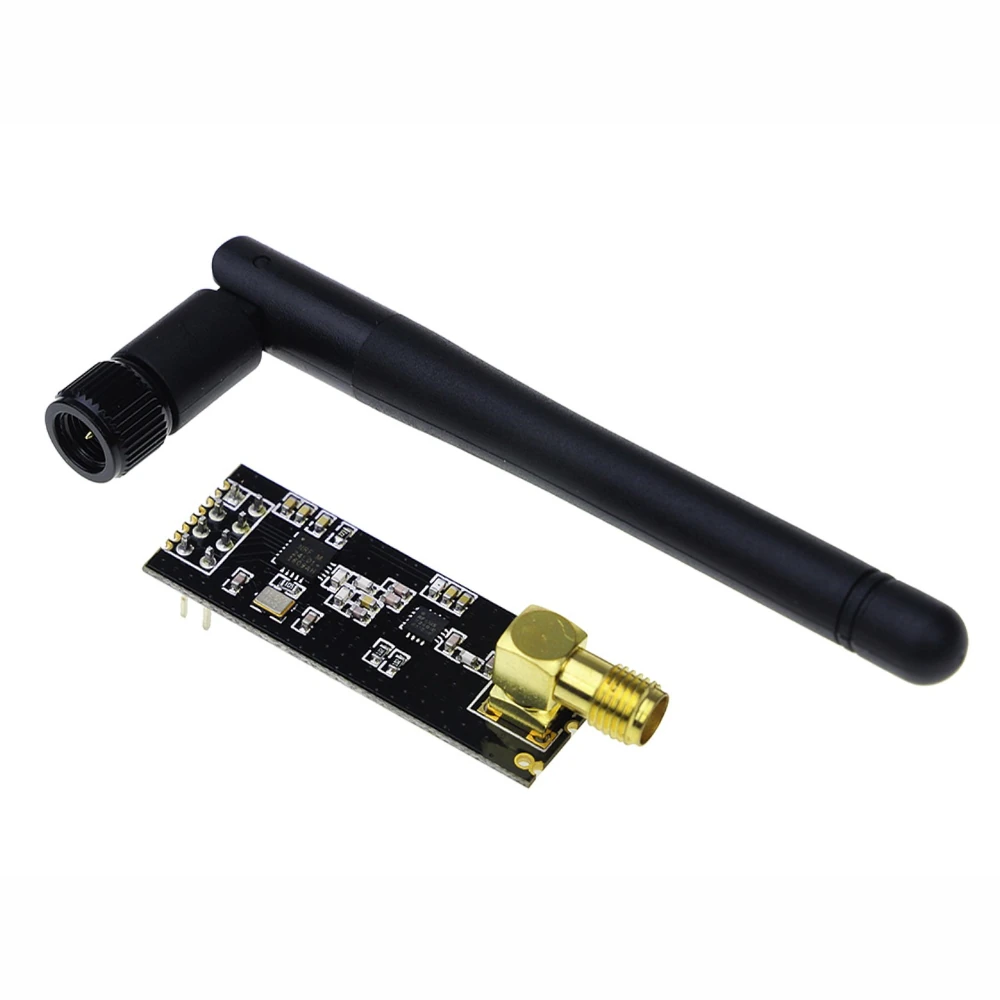 MB-ELC-NRF2401-PA-LNA-MOD-00 NRF24L01 + PA + LNA Wireless Module with High Gain Antenna - Image 1