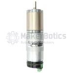 24V Geared-DC Motor – High Torque 100-185 RPM With Encoder - Image 6