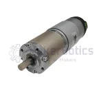 24V Geared-DC Motor – High Torque 100-185 RPM With Encoder - Image 2