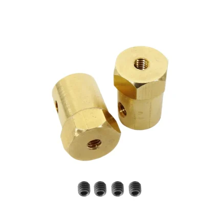 12mm Hex Wheel Hub Adaptor 4 – 8mm Bore (Pair)