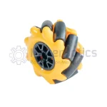 48mm Mecanum Wheels with Coupling (Left/Right Pair) - Image 2