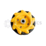 48mm Mecanum Wheels with Coupling (Left/Right Pair) - Image 4
