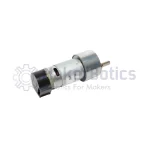 12V 37mm Spur Geared DC Motor - 200RPM- With Encoder - Image 4