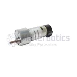 12V 37mm Spur Geared DC Motor - 200RPM- With Encoder - Image 2
