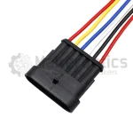 IP66 Waterproof Connectors with 150mm leads - 2-6 Pin - Image 2