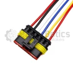 IP66 Waterproof Connectors with 150mm leads - 2-6 Pin - Image 3