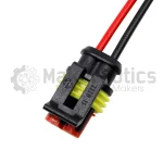 IP66 Waterproof Connectors with 150mm leads - 2-6 Pin - Image 4