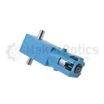 Dual Shaft Geared TT Motor: Metal Gear 100RPM - Image 2