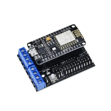 ESP12E with L293D ESP8266 WiFi Motor Driver Shield